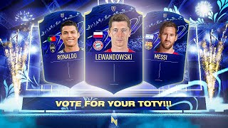 MY TEAM OF THE YEAR VOTE TOTY  FIFA 21 Ultimate Team [upl. by Jarrad]