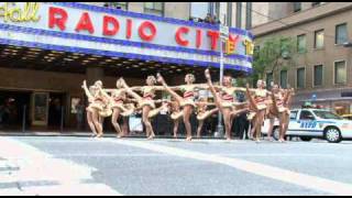 The Rockettes Kick off Christmas in August 81210 [upl. by Bonacci]