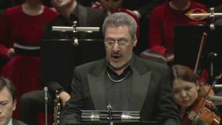 Barseg Tumanyan ¨Thus saith the Lord¨ G F Handel  Astana Opera 27122016 [upl. by Harod]