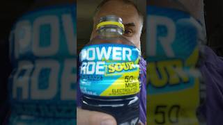 Powerade SOUR Blue Razz Review [upl. by Nekciv]