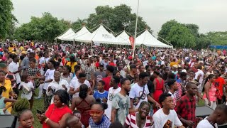 Easter Monday Bash😍🎊🥳Kumasi Rattray Park was on fire🔥Sankofa band will make your day😂Good sound [upl. by Ursulette]