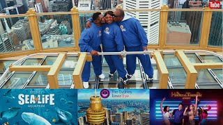 A DAY IN SYDNEY  SAMSPEDY VLOG  Sydney Tower Sky Walk Sea Life Aquarium amp Madame Tussauds [upl. by Dis]