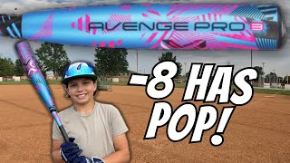 AXE AVENGE PRO 3 Bat Review  THIS BAT HAS POP AxeBat [upl. by Etep76]