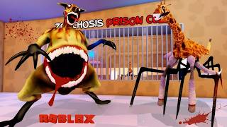 ESCAPA DE LA PRISION DE ANIMALES MUTANTES DE ZOOCHOSIS  ROBLOX [upl. by Yank648]