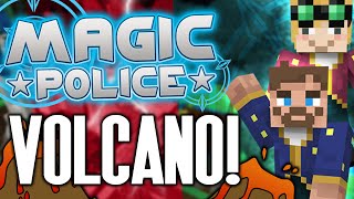 Minecraft Magic Police 99  Volcano Assault [upl. by Deb]