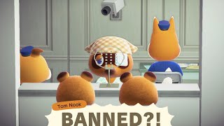 Never Google This Word Said by Tom Nook in Animal Crossing this word is banned by Nintendo [upl. by Estey]