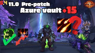 Destro Warlock are good in PrePatch  🔥🌌  Av 15  Destruction Warlock  S4  110 [upl. by Adorne]