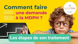 Les étapes du traitement de ma demande à la MDPH [upl. by Eicyak]