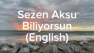 Sezen Aksu  Biliyorsun English lyrics [upl. by Eberto]