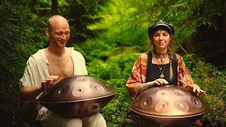 Angel Frequency Meditation 888 Hz  1 hour handpan music  Malte Marten amp Changeofcolours [upl. by Deelaw]