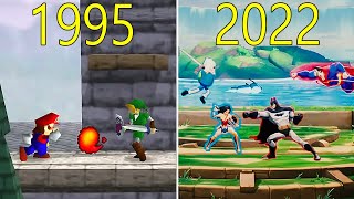 Evolution of Platform Fighting Games [upl. by Adeirf]