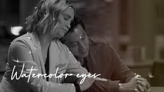 ♡Lana Del ReyWatercolor eyes from euphoria♡ Alex and Morgan edit thegooddoctor [upl. by Acinahs549]