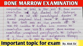 bone marrow examination  bone marrow examination pathology  bone marrow examination hematology [upl. by Ecinahs516]