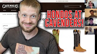 Hondo Boots Now Available on Cavenderscom [upl. by Laamak]