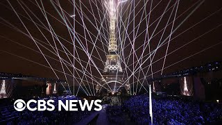 2024 Paris Olympics officially underway following opening ceremony [upl. by Oleic]