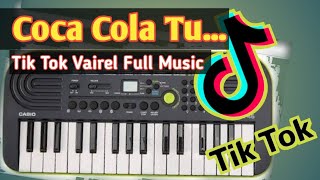 Coca Cola Tu Piano Music Tik Tok Tranding Song  Purulia Dj  New Purulia Dj Song  Dj Purulia [upl. by Symon705]