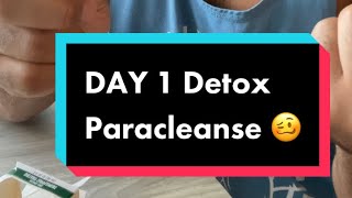 Day 1 Detox series using paracleanse [upl. by Bilow213]