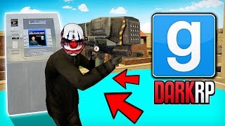 WE HACKED INTO THE ATM MACHINE Garrys Mod DarkRP [upl. by Toy]