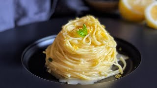 SICILIANI CREATIVI  Tagliolini al limone senza panna  Lemon pasta shortsrecipe [upl. by Queridas]