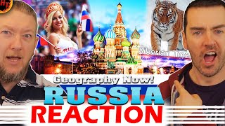 RUSSIA Reaction  Geography Now [upl. by Heurlin]