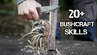 Simple Bushcraft Tips amp Skills [upl. by Ecenaj]