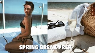 VLOG prep amp pack with me for spring break 2019 [upl. by Drusy]