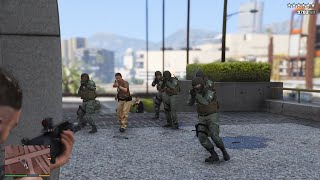 GTA V RDE 404 Expanded amp Enhanced  10 Star IAA Building Massacre [upl. by Kellda]