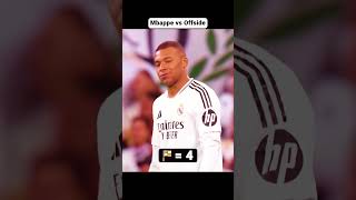 Mbappe vs offside offside mbappe shobhnasandeepcomedy raremoments soccerplayer [upl. by Asha52]