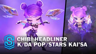 Chibi Headliner KDA POPSTARS KaiSa  Teamfight Tactics [upl. by Ardeha]