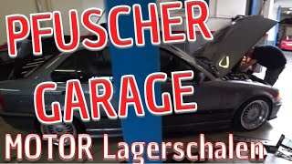 Bmw 328i m52b28 lagerschalen OST KOS Pfusch Garage Tuning Vlog 42  BMW e36 1991 325i Limo [upl. by Vedetta654]