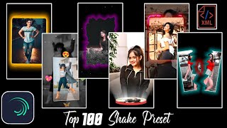 02 Top 100 Shake Effect Alight Motion  Xml Download Link alightmotionpresets Trending [upl. by Bracci]