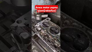 Araç motor rektefiyesnde milimetrik olarak üst kapak motora oturması için torna makinesnde tıraşlanr [upl. by Haianeb895]