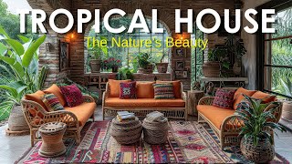 A Tour of Stunning Tropical House That Perfectly Blends Architecture with The Natural Environment [upl. by Mellman986]