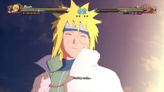 NAMIKAZE MINATO VS 3RD RAIKAGE FULL SPEED FIGHT  NARUTO STORM 4 [upl. by Ellesig381]