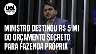 Ministro de Lula beneficiou fazenda própria com orçamento secreto diz jornal [upl. by Ecnarf267]