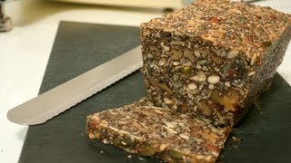 Nordic Nut Bread  Paleo Bread  Stone Age Bread [upl. by Piggy]