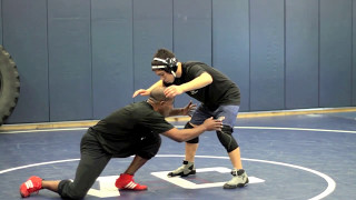 Coach Creightons Double Leg  CreightonWrestling [upl. by Obie]