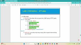 Firewall  IPTable Filter INOUT PUT Forward and NATOUT [upl. by Minnie]