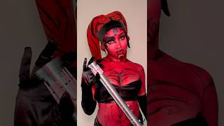 Taking off my Red Body Paint🥲 asmr cosplay starwars [upl. by Attelrahc]