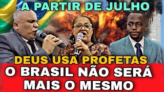 🔥3 PROFECIAS PARA O MÊS DE JULHO Pr Nataniel Litsure Pr Ezequias Silva MISS Cristina Maranhão [upl. by Ameluz]