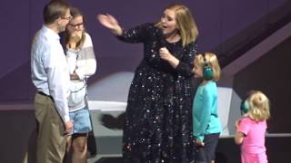 Adele  Family On Stage  Live From Boston 09142016 [upl. by Nancey164]