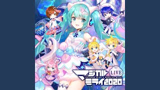 シャボン初音ミク「マジカルミライ 2020」Live feat Hatsune Miku [upl. by Harehs]