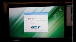 How to ║ Restore Reset a Acer Aspire to Factory Settings ║ Windows 7 [upl. by Nuahs]