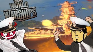 TWO IDIOTS SINK THE YAMATO  World Of Warships Ft Bokoen1 [upl. by Eckardt651]