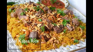 Beef Kabsa with Rice recipe [upl. by Atinhoj]