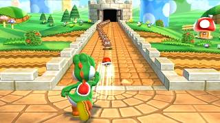 Mario Party 9  Toad Road Brother vs Sister [upl. by Anelej]