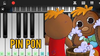 PIN PON ES UN MUÑECO  PIANO MELODIA [upl. by Apostles842]