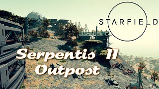 Serpentis II Outpost  Exploring Deep into Varunn Zealot Territory  Exotic Forest  Starfield [upl. by Nesnaj297]