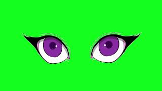 Blinking eyes with green screen chroma key [upl. by Wystand]