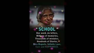 School day Life ll APJ abdul kalam sir motivation quotes motivationalstatus motivationalqoutes 🏆🏅 [upl. by Rod817]